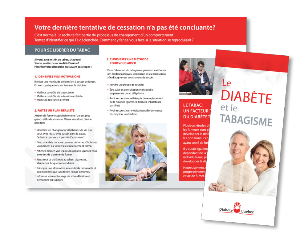 Diabete Quebec : Depliant