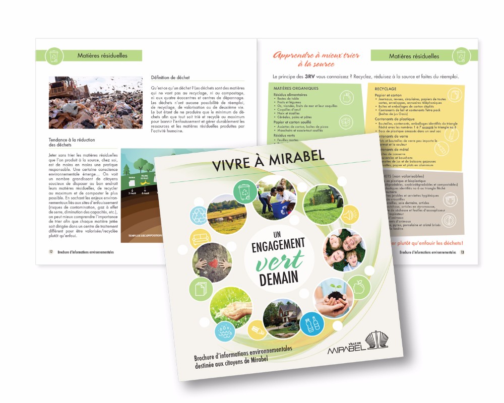 Ville de Mirabel : brochure environnement, 36 pages